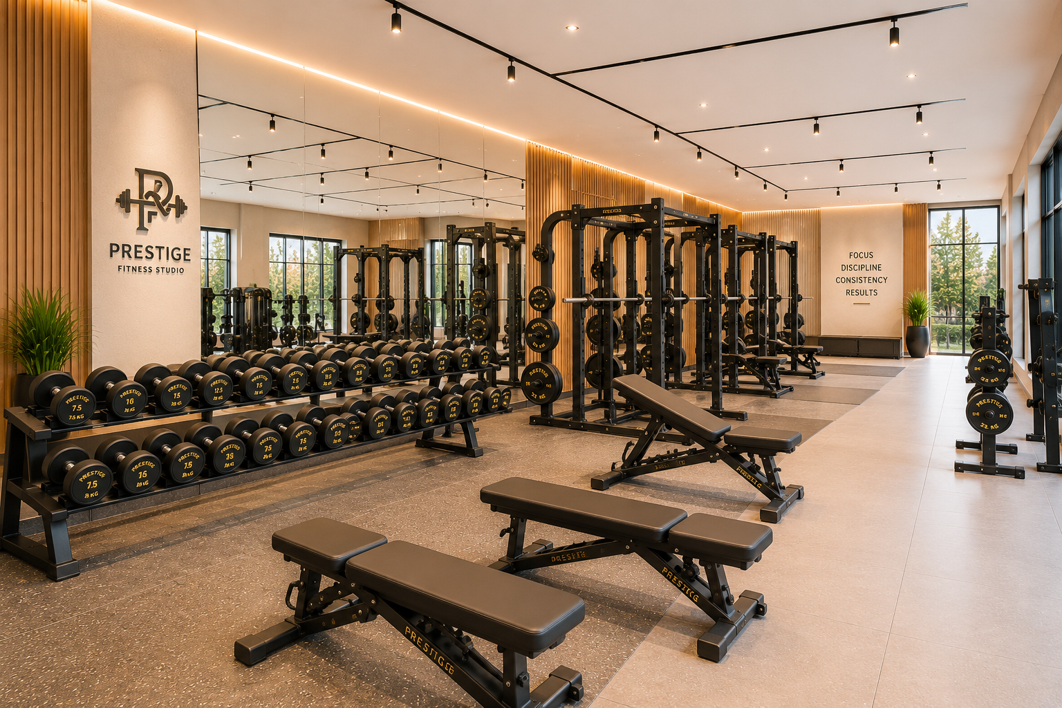 Free Weights Area